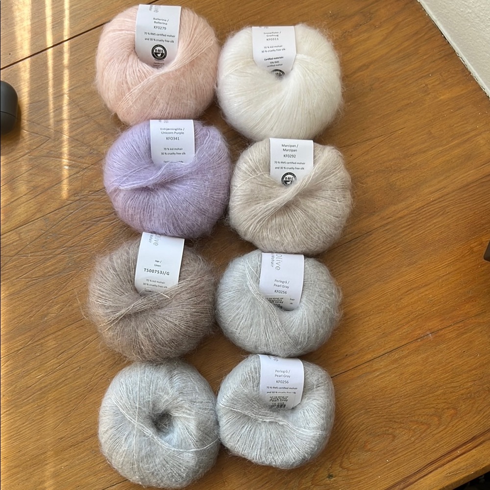 Knitting for Olive - soft silk mohair